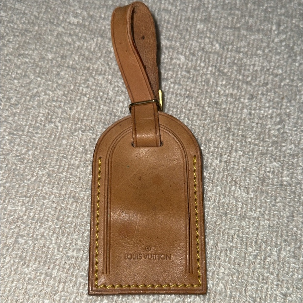 Louis Vuitton luggage tag